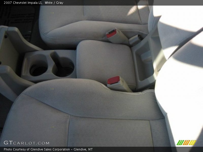 White / Gray 2007 Chevrolet Impala LS