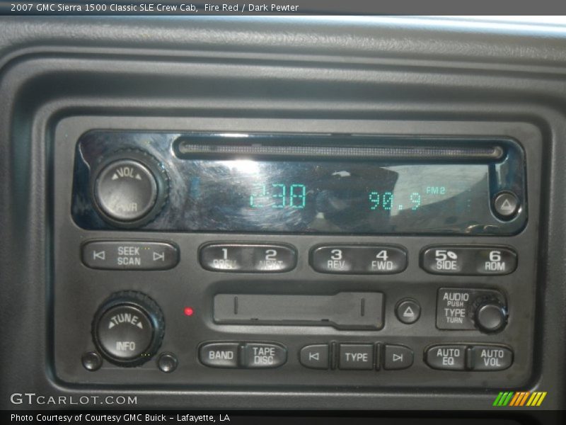 Fire Red / Dark Pewter 2007 GMC Sierra 1500 Classic SLE Crew Cab