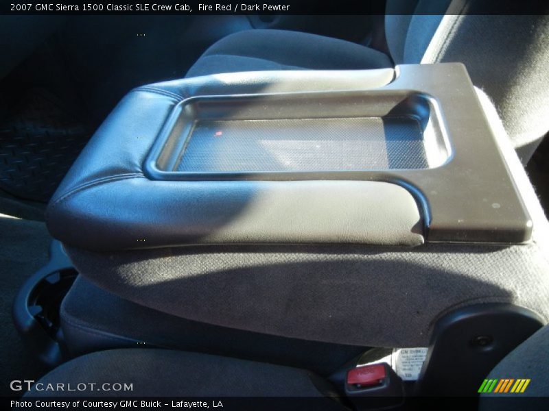 Fire Red / Dark Pewter 2007 GMC Sierra 1500 Classic SLE Crew Cab