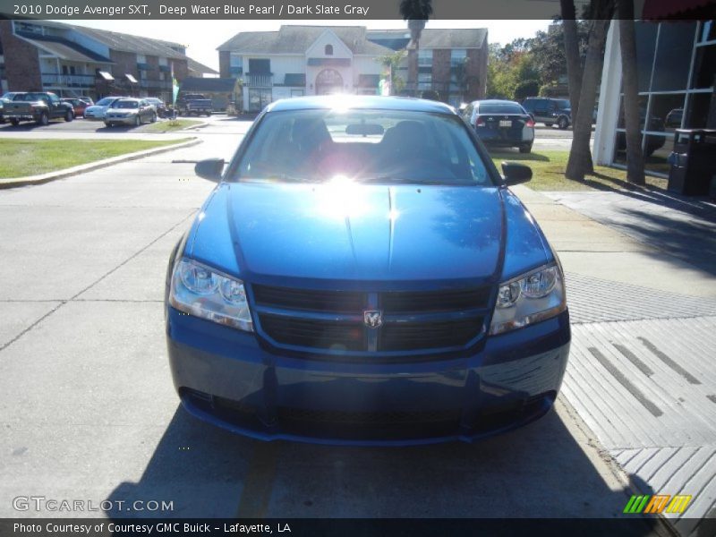 Deep Water Blue Pearl / Dark Slate Gray 2010 Dodge Avenger SXT
