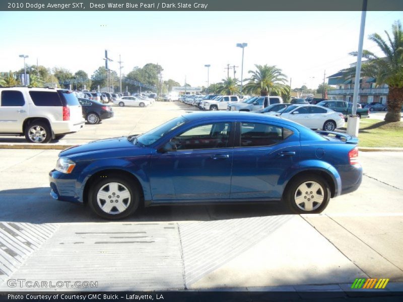 Deep Water Blue Pearl / Dark Slate Gray 2010 Dodge Avenger SXT