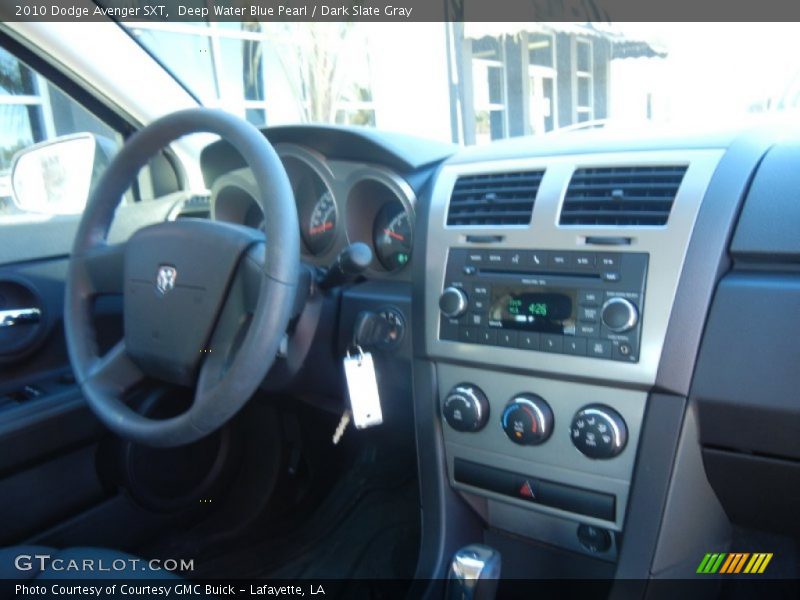 Deep Water Blue Pearl / Dark Slate Gray 2010 Dodge Avenger SXT