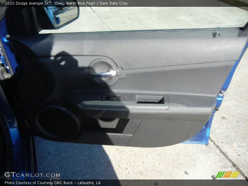 Deep Water Blue Pearl / Dark Slate Gray 2010 Dodge Avenger SXT