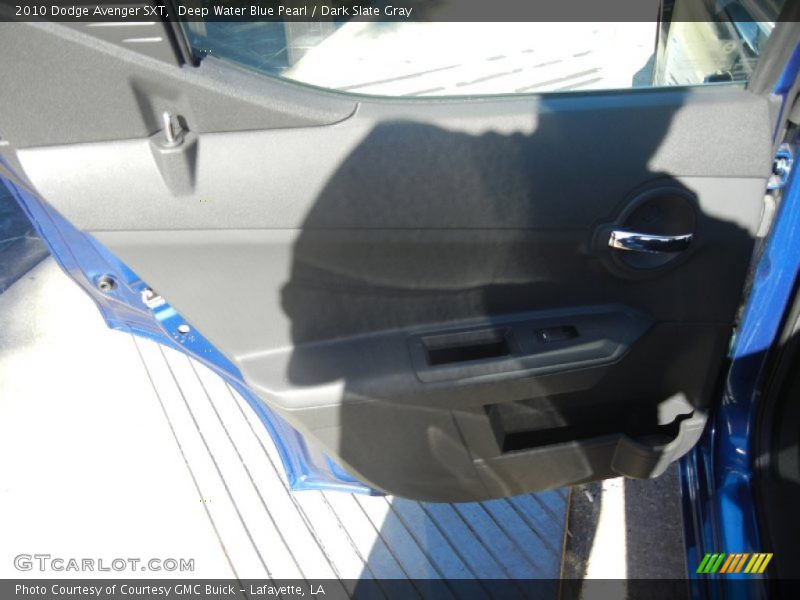 Deep Water Blue Pearl / Dark Slate Gray 2010 Dodge Avenger SXT