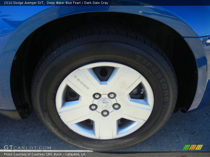 Deep Water Blue Pearl / Dark Slate Gray 2010 Dodge Avenger SXT