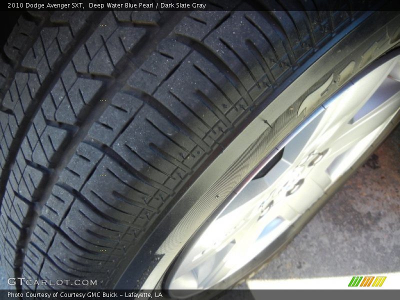 Deep Water Blue Pearl / Dark Slate Gray 2010 Dodge Avenger SXT
