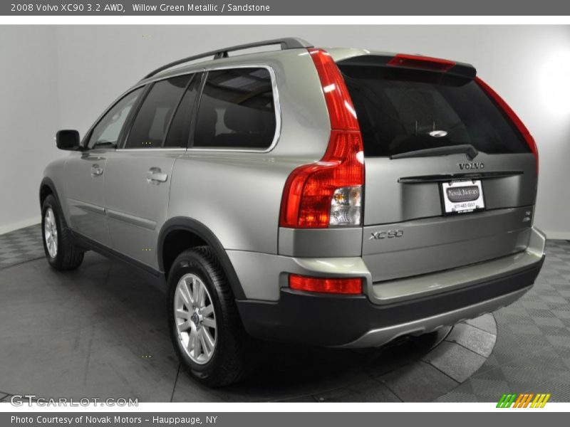 Willow Green Metallic / Sandstone 2008 Volvo XC90 3.2 AWD