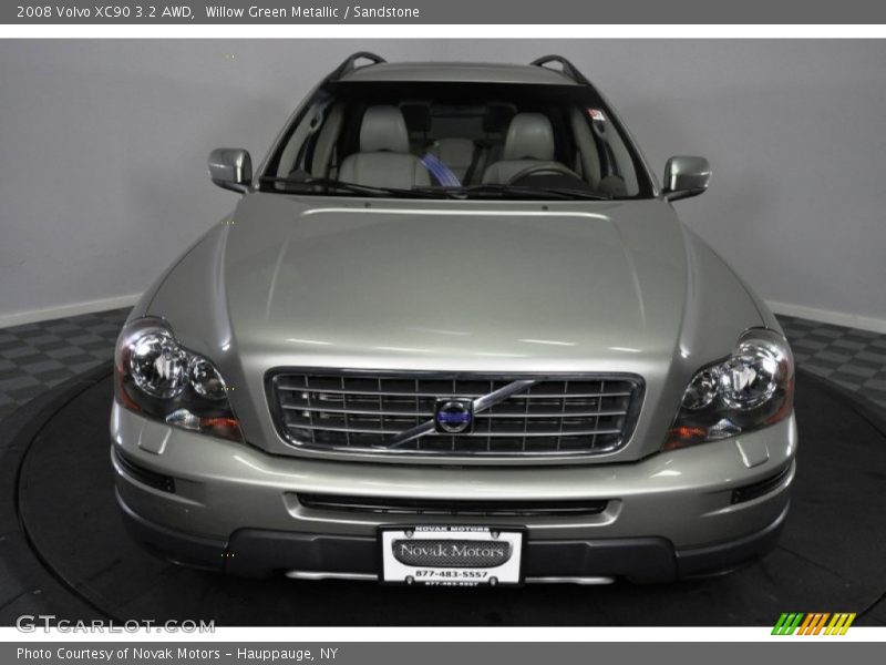 Willow Green Metallic / Sandstone 2008 Volvo XC90 3.2 AWD