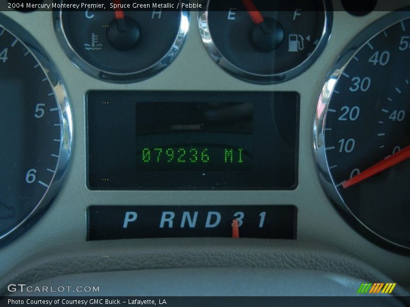 Spruce Green Metallic / Pebble 2004 Mercury Monterey Premier