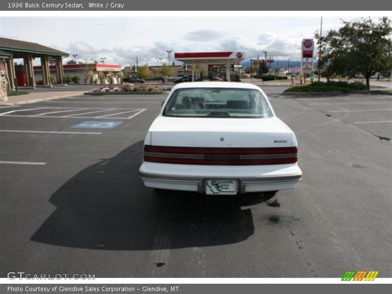 White / Gray 1996 Buick Century Sedan