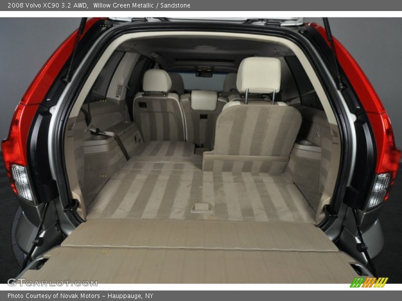 Willow Green Metallic / Sandstone 2008 Volvo XC90 3.2 AWD
