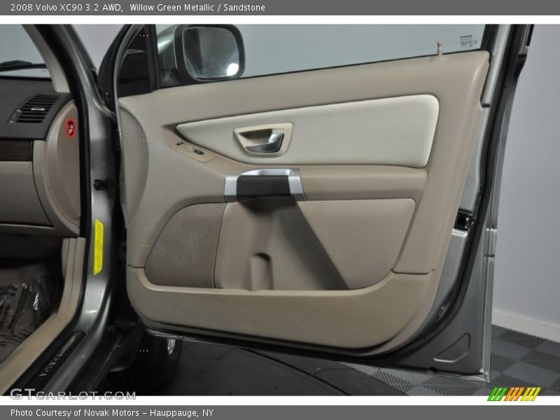 Willow Green Metallic / Sandstone 2008 Volvo XC90 3.2 AWD
