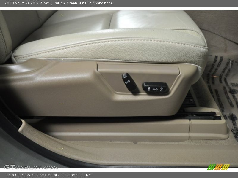 Willow Green Metallic / Sandstone 2008 Volvo XC90 3.2 AWD