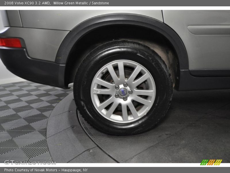 Willow Green Metallic / Sandstone 2008 Volvo XC90 3.2 AWD