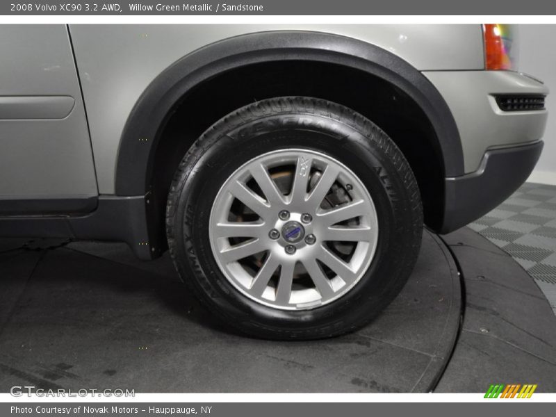 Willow Green Metallic / Sandstone 2008 Volvo XC90 3.2 AWD