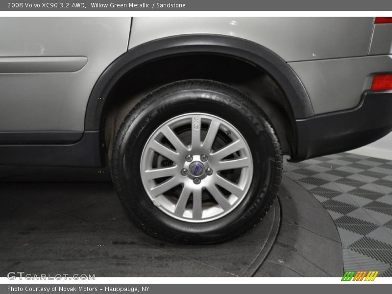 Willow Green Metallic / Sandstone 2008 Volvo XC90 3.2 AWD