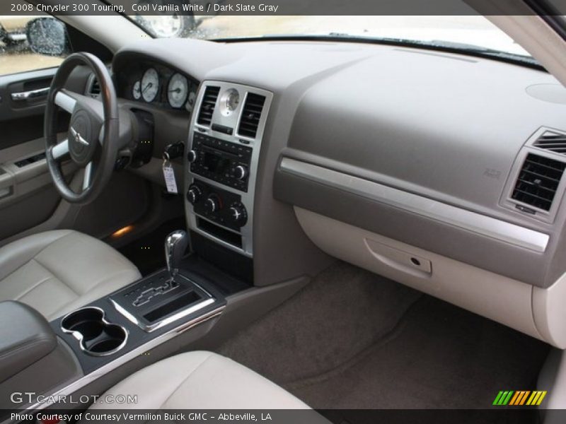 Cool Vanilla White / Dark Slate Gray 2008 Chrysler 300 Touring