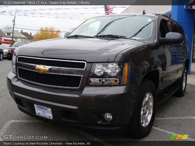 Taupe Gray Metallic / Ebony 2010 Chevrolet Tahoe LT 4x4