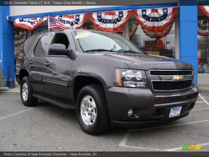 Taupe Gray Metallic / Ebony 2010 Chevrolet Tahoe LT 4x4