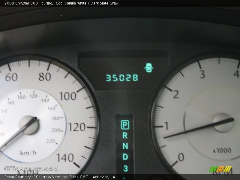 Cool Vanilla White / Dark Slate Gray 2008 Chrysler 300 Touring
