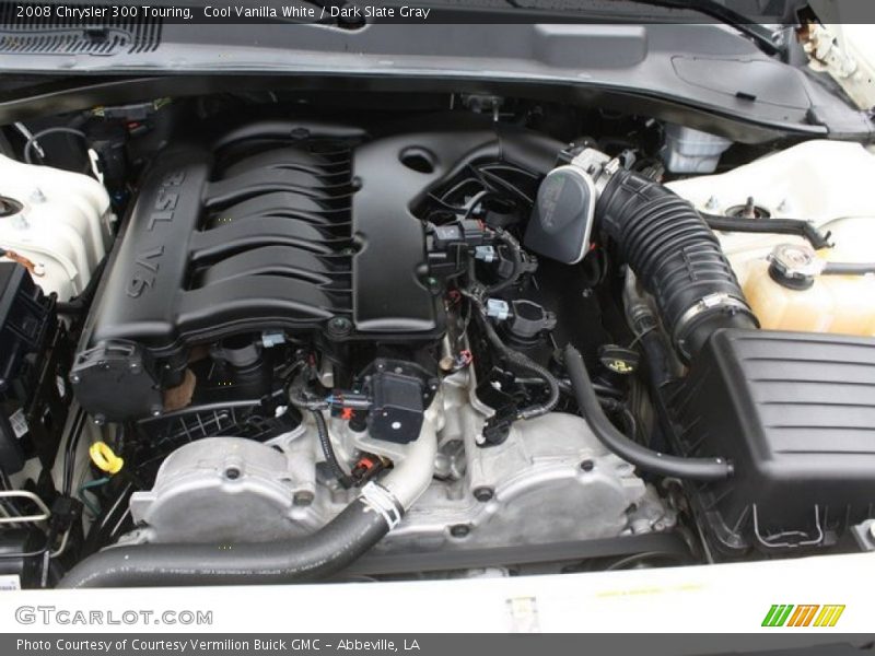 Cool Vanilla White / Dark Slate Gray 2008 Chrysler 300 Touring
