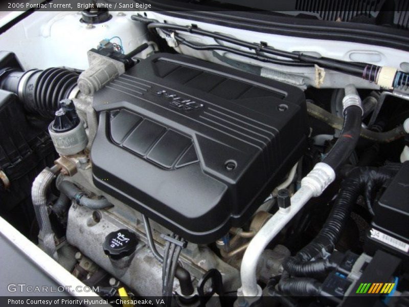 Bright White / Sand Beige 2006 Pontiac Torrent