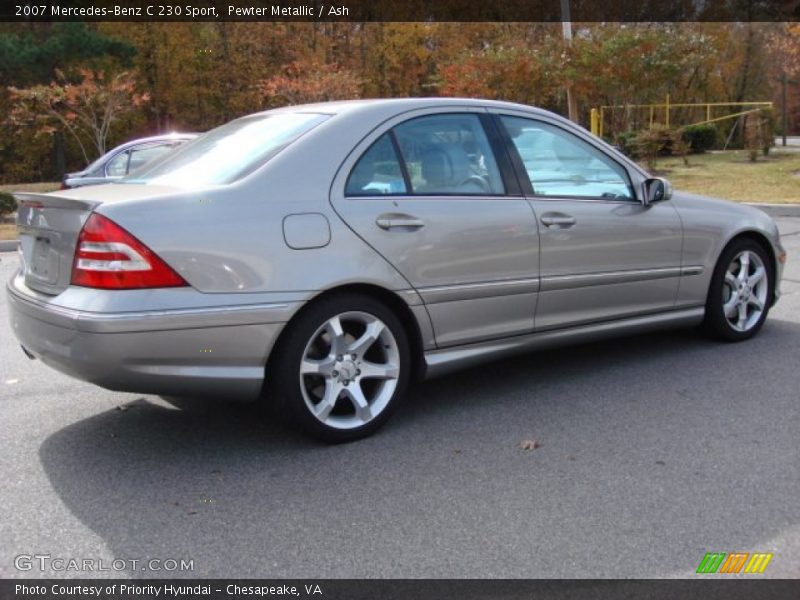 Pewter Metallic / Ash 2007 Mercedes-Benz C 230 Sport