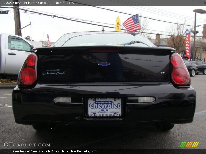 Black / Ebony 2005 Chevrolet Monte Carlo LT