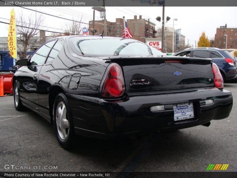 Black / Ebony 2005 Chevrolet Monte Carlo LT