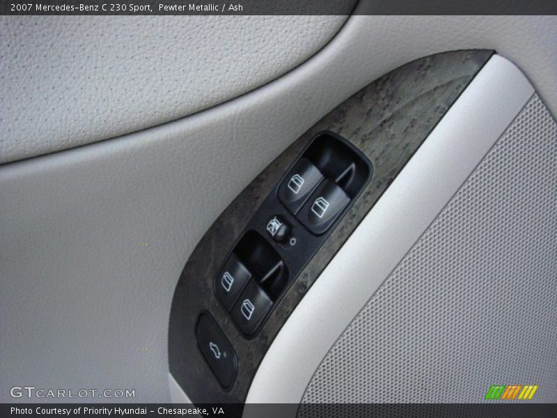 Pewter Metallic / Ash 2007 Mercedes-Benz C 230 Sport
