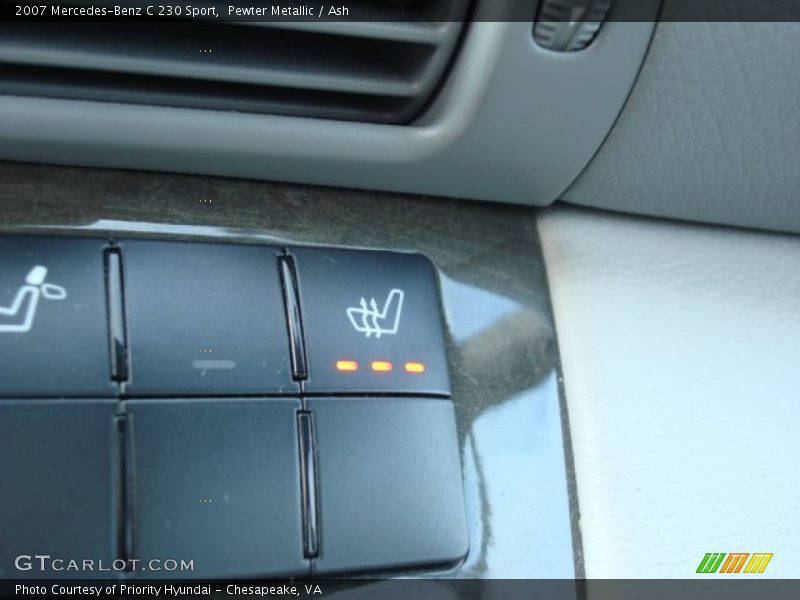 Pewter Metallic / Ash 2007 Mercedes-Benz C 230 Sport