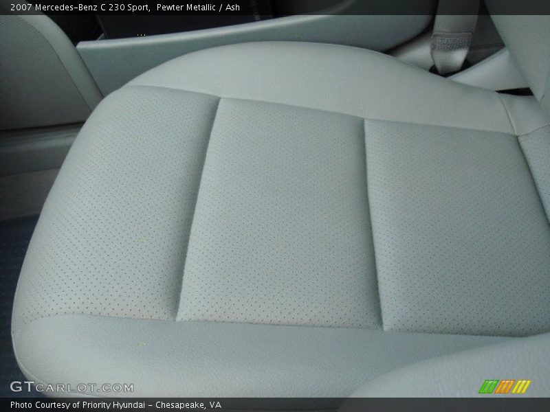 Pewter Metallic / Ash 2007 Mercedes-Benz C 230 Sport