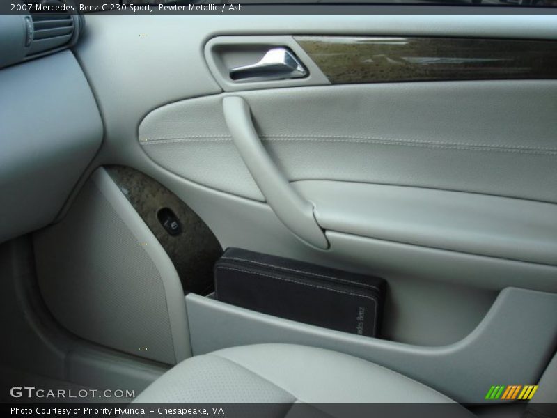 Pewter Metallic / Ash 2007 Mercedes-Benz C 230 Sport
