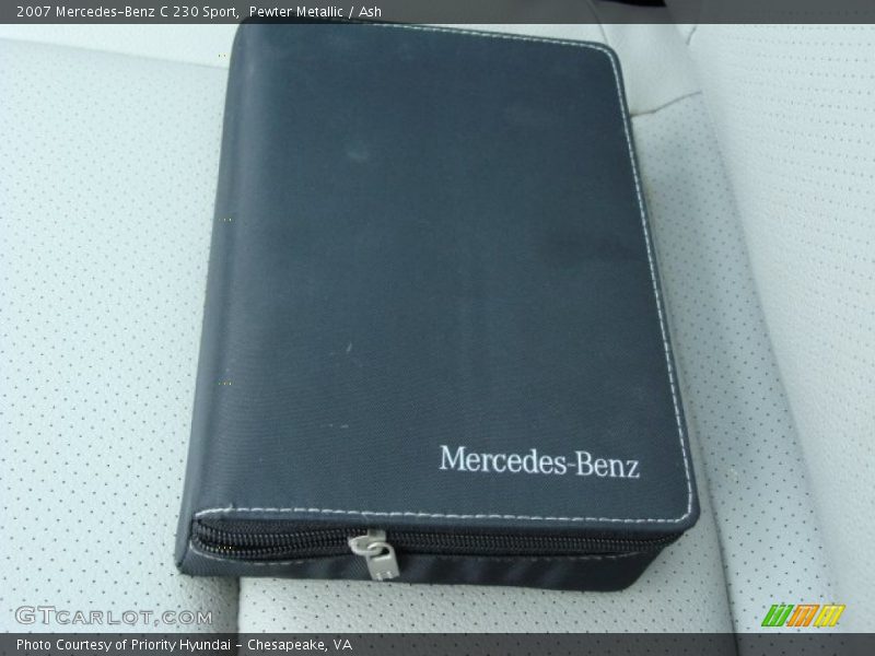 Pewter Metallic / Ash 2007 Mercedes-Benz C 230 Sport