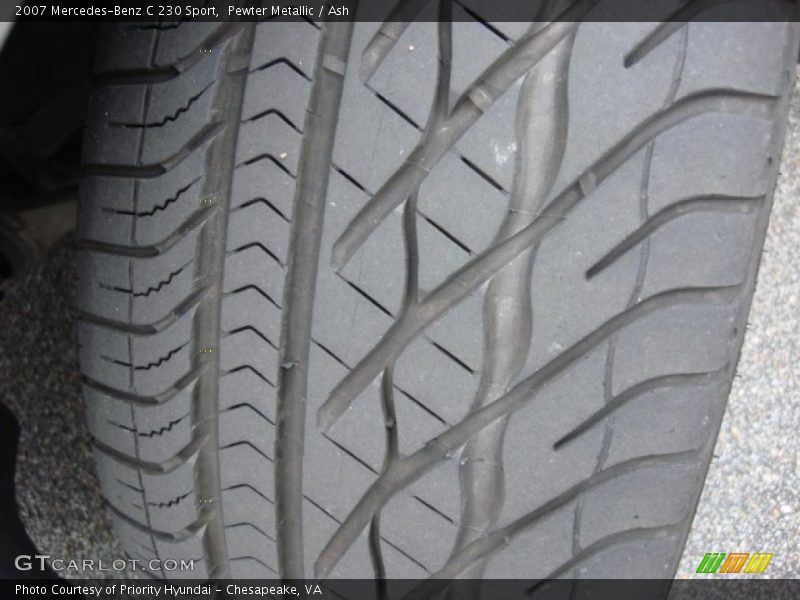 Pewter Metallic / Ash 2007 Mercedes-Benz C 230 Sport