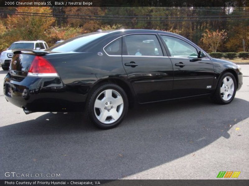 Black / Neutral Beige 2006 Chevrolet Impala SS