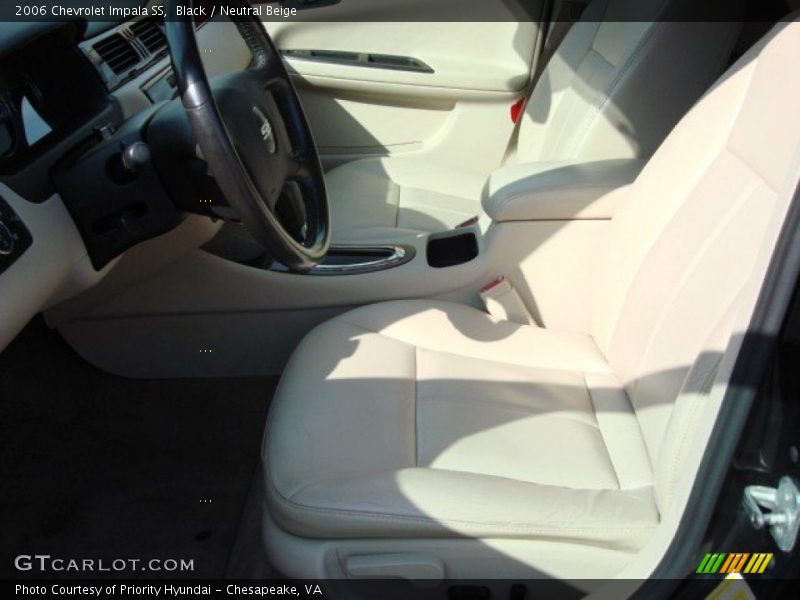 Black / Neutral Beige 2006 Chevrolet Impala SS