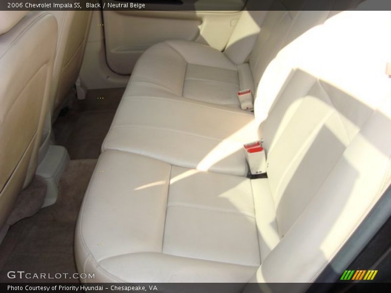 Black / Neutral Beige 2006 Chevrolet Impala SS