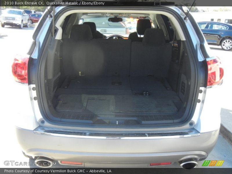 Quicksilver Metallic / Ebony/Ebony 2010 Buick Enclave CX