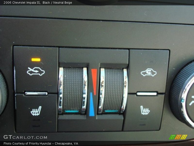 Black / Neutral Beige 2006 Chevrolet Impala SS