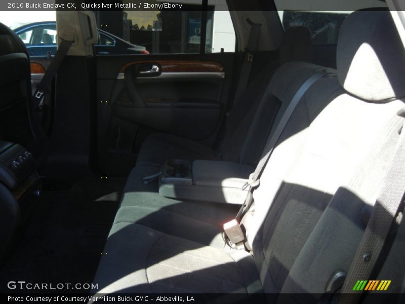 Quicksilver Metallic / Ebony/Ebony 2010 Buick Enclave CX