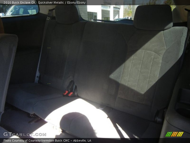 Quicksilver Metallic / Ebony/Ebony 2010 Buick Enclave CX