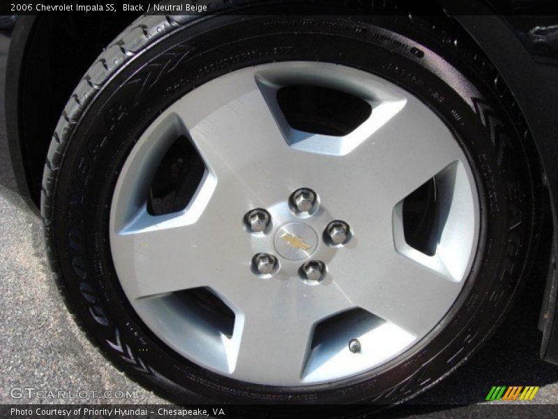 Black / Neutral Beige 2006 Chevrolet Impala SS