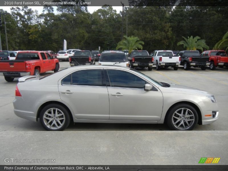 Smokestone Metallic / Camel 2010 Ford Fusion SEL