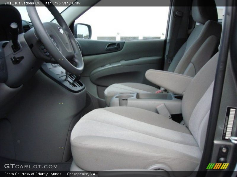 Titanium Silver / Gray 2011 Kia Sedona LX
