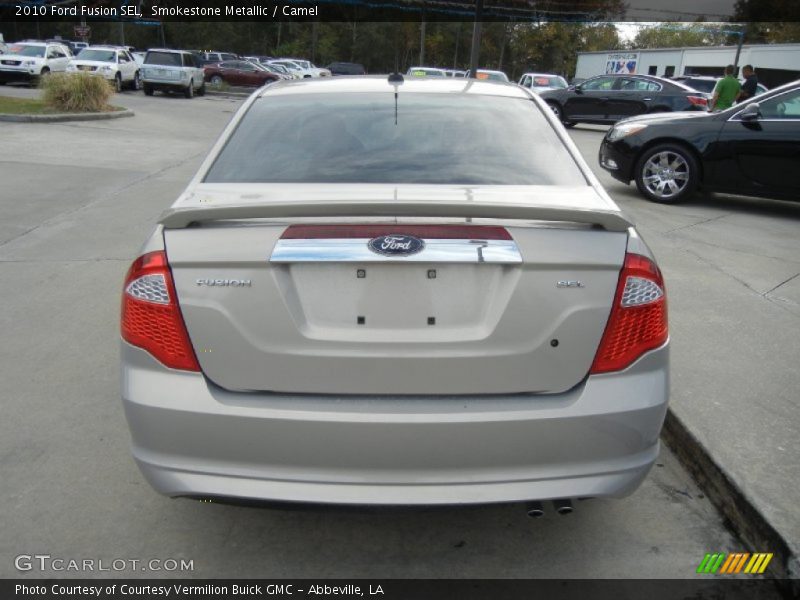 Smokestone Metallic / Camel 2010 Ford Fusion SEL