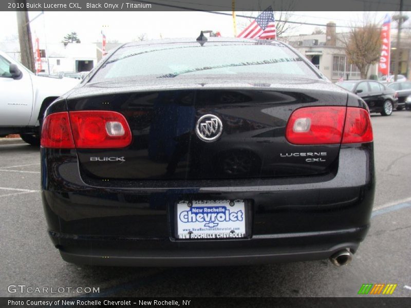 Black Onyx / Titanium 2010 Buick Lucerne CXL