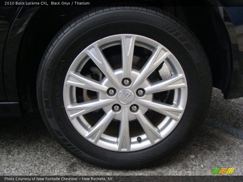 Black Onyx / Titanium 2010 Buick Lucerne CXL