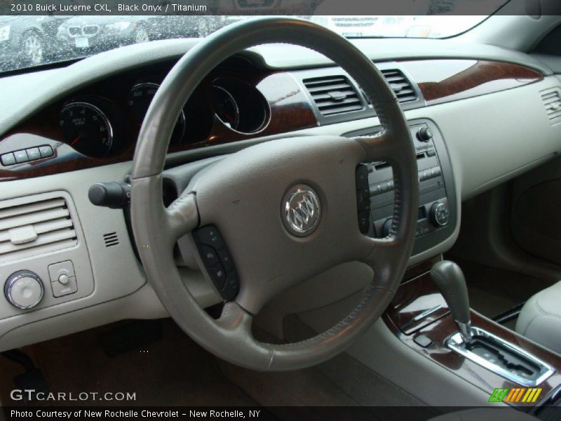 Black Onyx / Titanium 2010 Buick Lucerne CXL