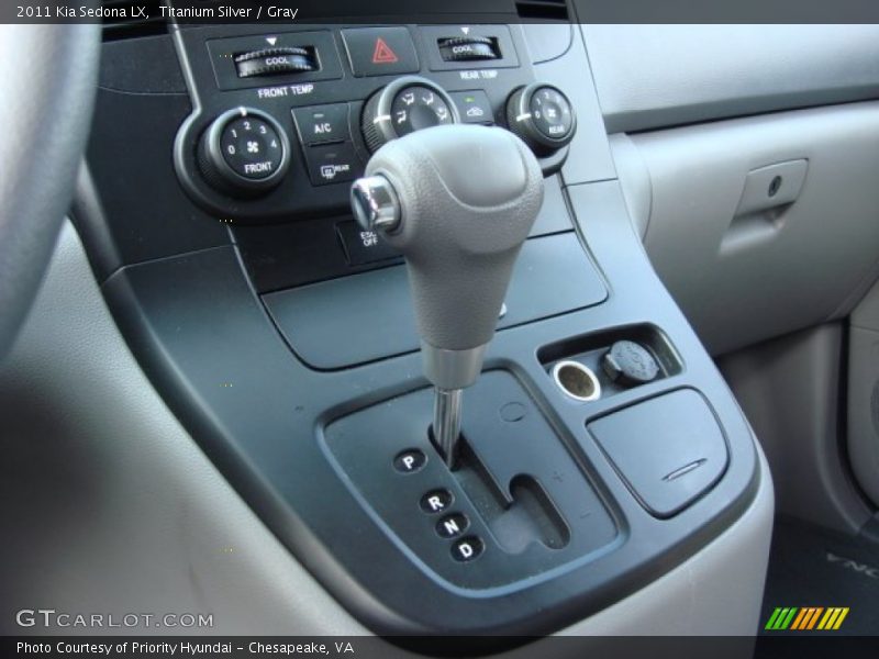 Titanium Silver / Gray 2011 Kia Sedona LX